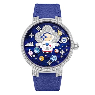 Tambour Slim Vivienne Jumping Hours - Astronaute
